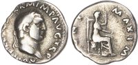 Vitellius Silver Denarius