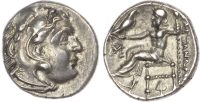 Kingdom of Macedon, Alexander the Great, Silver Drachm
