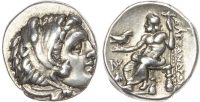 Kingdom of Macedon, Alexander the Great, Silver Drachm