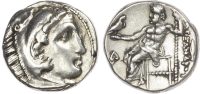 Kingdom of Macedon, Alexander the Great, Silver Drachm