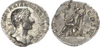 Hadrian Silver Denarius