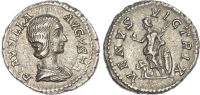 Plautilla (Wife of Caracalla) Silver Denarius