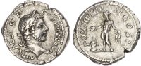 Geta Silver Denarius