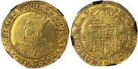 Elizabeth I (1558-1603), Gold Pound, NGC AU58
