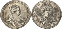 Russia, Anna Ivanovna (1730-1740), silver Rouble