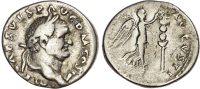 Vespasian Silver Denarius