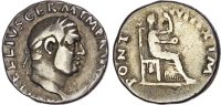 Vitellius Silver Denarius
