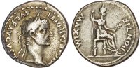 Tiberius Silver Denarius