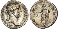 Hadrian Silver Denarius