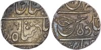 India, Princely States, Indore, silver Rupee