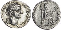 Tiberius Silver Denarius, 'Tribute Penny'