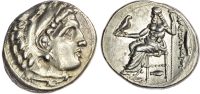 Kingdom of Macedon, Alexander the Great Silver Drachm