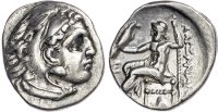 Kingdom of Macedon, Alexander the Great, Silver Tetradrachm