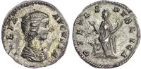 Julia Domna (Wife of Septimius Severus) Silver Denarius