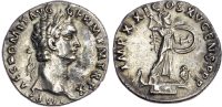 Domitian Silver Denarius