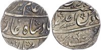 India, Nawabs of Rohilkhand, Aziz-ud-din Alamgir II (AH 1167-1173/1754-1759 AD), silver Rupee