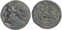Sicily, Syracuse, Hieron II Bronze Hemilitron