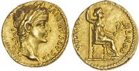 Tiberius gold Aureus