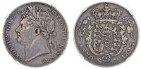 George IV (1820‐1830), Silver Halfcrown, 1823. NGC VF 30.