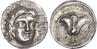 Islands off Caria, Rhodes silver Tetradrachm