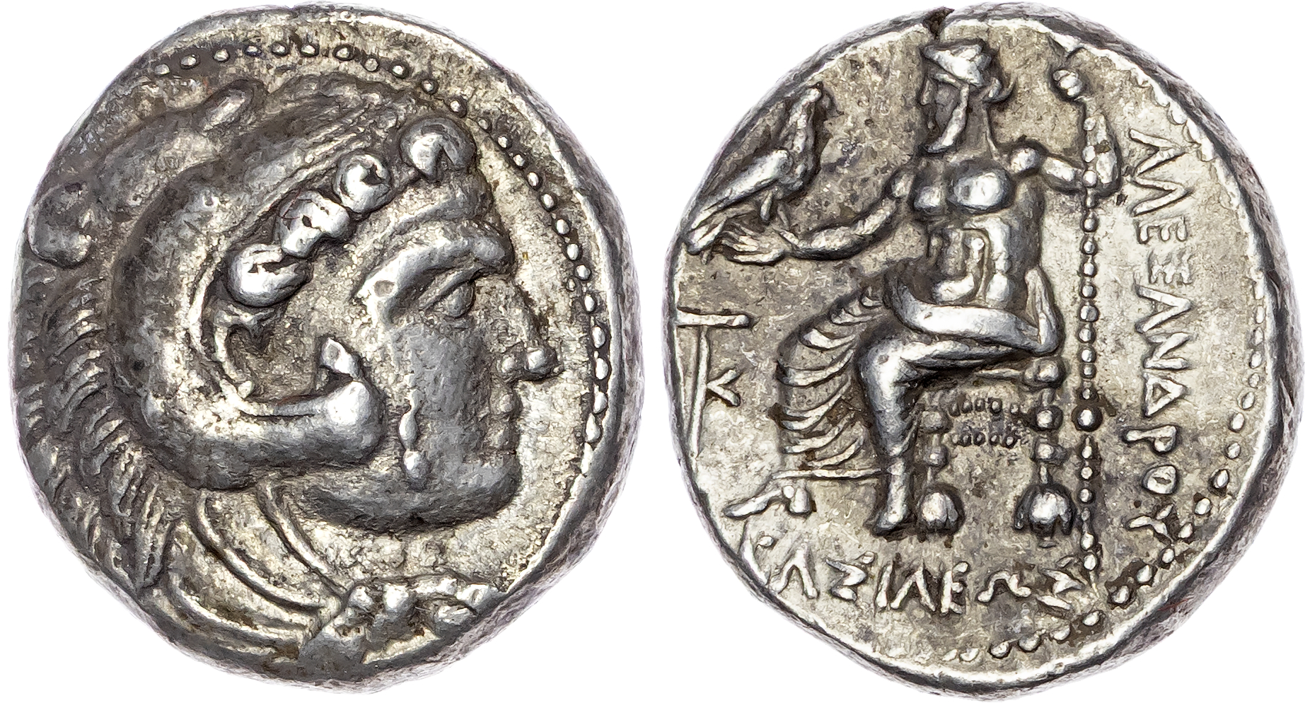 Kingdom of Macedon, Alexander the Great silver Tetradrachm