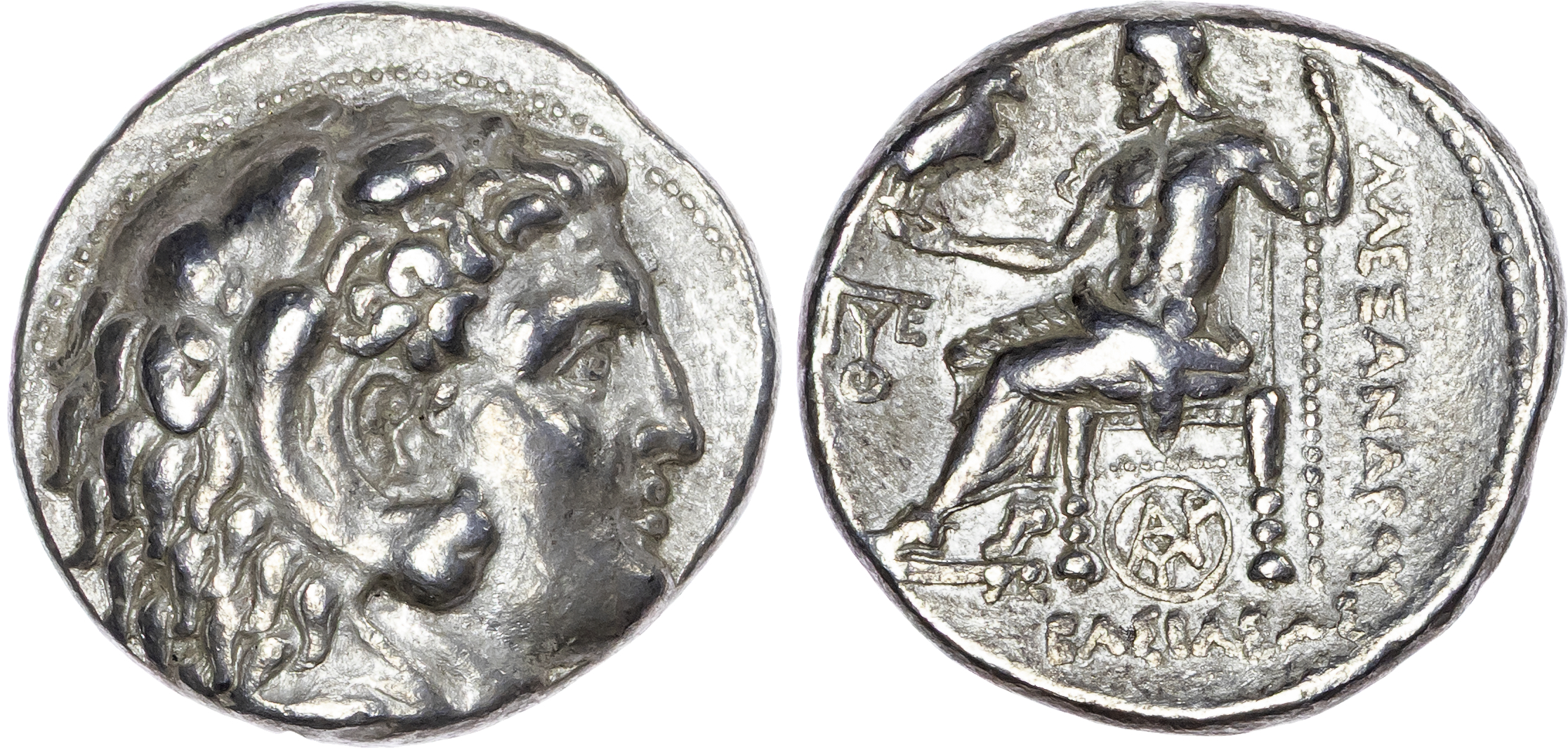 Kingdom of Macedon, Alexander the Great, Silver Tetradrachm
