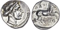 Thessaly, Larissa silver Drachm