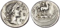 M. Aemilius Lepidus Silver Denarius