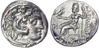 Kingdom of Macedon, Alexander the Great, Silver Drachm