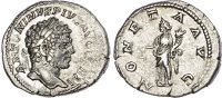 Caracalla silver Denarius