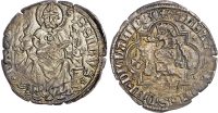 Italy, Milan, Galeazzo II Visconti (1359-1378), silver Pegione