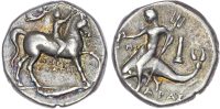 Calabria, Tarentum silver Nomos