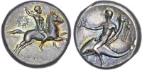 Calabria, Tarentum silver Nomos