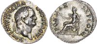 Vespasian silver Denarius