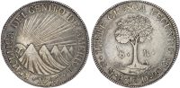 Central American Republic, Guatemala, silver 8 Reales