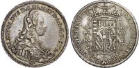 Italy, Florence, Pietro Leopoldo di Lorena (1765-1790), silver Francescone
