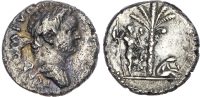 Titus as Caesar, Silver Denarius, 'Judaea Capta' issue