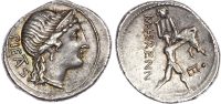 M. Herennius Silver Denarius