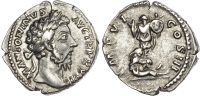 Marcus Aurelius silver Denarius