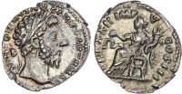 Marcus Aurelius silver Denarius