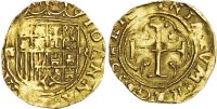 Spain, Charles and Joanna (1504-1555), gold 1 Escudo