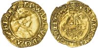 Edward VI (1547‐1553), Gold Halfcrown, Second Period (1549‐50), Southwark mint, mm. Y.