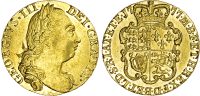 George III (1760‐1820), Gold 'Rose' Guinea, 1777.
