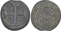 Portuguese India, Maria I (1777-1816), zinc 20 Bazarucos