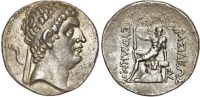 Baktria, Euthydemus I silver Tetradrachm