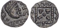 Anglo Saxon (c. 600-775), Silver Sceat, Primary Phase (c. 680-c. 710), Series A 2a.