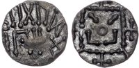 Anglo Saxon (c. 600-775), Silver Sceat, Secondary Phase (c. 710-c.760), Series R, Variety R10.