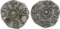 Kings of Northumbria, Eanred (810-841), Billon Styca, c. 810-c. 830, Eaduini as moneyer.