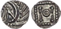 Anglo Saxon (c. 600-775), Silver Sceat, Continental Issues (c. 695 - c. 740), Series E, Variety E.