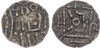 Anglo Saxon (c. 600-775), Silver Sceat, Secondary Phase (c. 710-c.760), Series R, Variety R18.